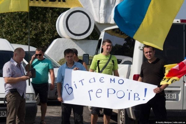 Бійці 51-ої бригади приїхали у відпустку. ФОТО. ВІДЕО