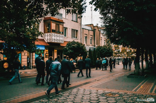 Похмура осінь у Луцьку. ФОТО