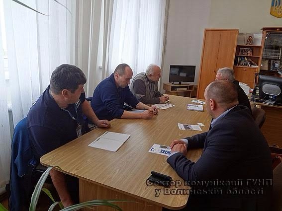 На Волині поліцейські зустрілися з представниками ОБСЄ. ФОТО