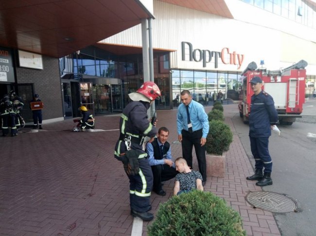У «ПортCity» — протипожежні навчання. ФОТО