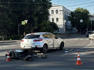 У Луцьку – ДТП за участю мотоцикліста. ФОТО