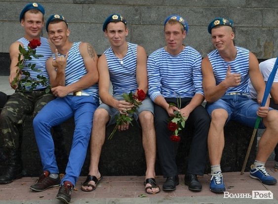 Як у Луцьку святкували День ВДВ. ФОТО