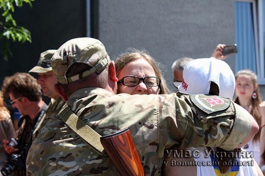 Бійці підрозділу «Світязь» втретє вирушили у зону бойових дій. ФОТО