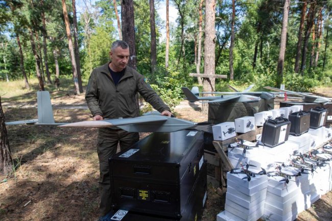 1200 дронів, 60 систем РЕБ – громада Києва посилила ЗСУ на найгарячіших напрямках, – Кличко