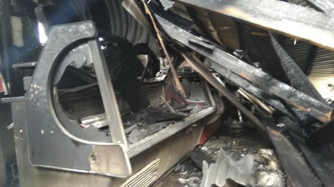 Що залишилося після пожежі на ринку в Рожищі: фото згарища