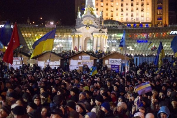 Гурт з Луцька виступив на Євромайдані в Києві. ФОТО