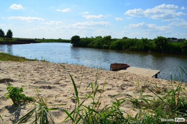 Територія, вкрита піском доволі невелика 