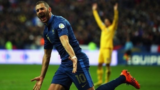 Фото матчу Франція - Україна