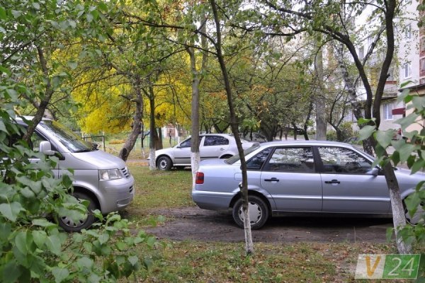 «Автоколапс» у луцьких дворах