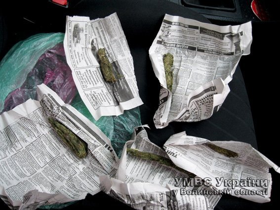 Затримали волинянина, який ховав наркотики в бардачку авто. ФОТО