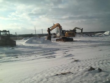 Попри «кримінал» і заборону видобувати на Волині активно працює піщаний кар'єр. ВІДЕО