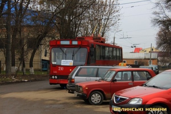Третій день страйку тролейбусників Луцька