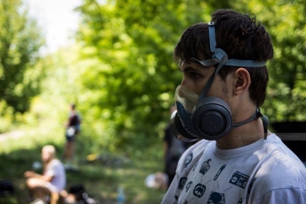 Як графітчики розмалювали 72-метрову стіну в Луцьку. ФОТО