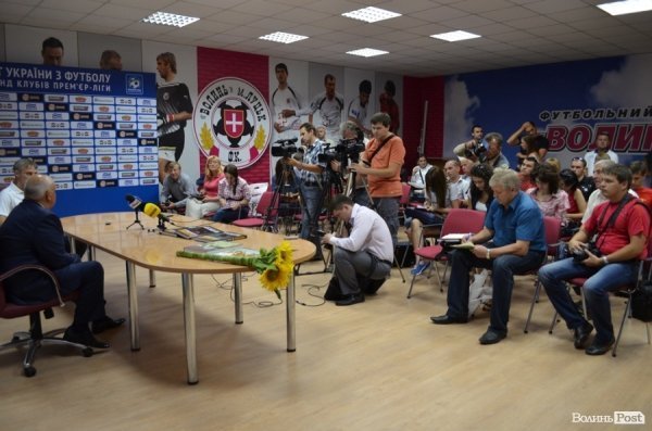 Кварцяний презентував свою книгу про волинський футбол. ФОТО