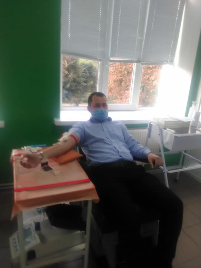 Волинські священники здали кров для онкохворих дітей. ФОТО 