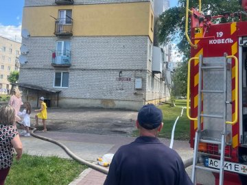 На Волині горіла квартира