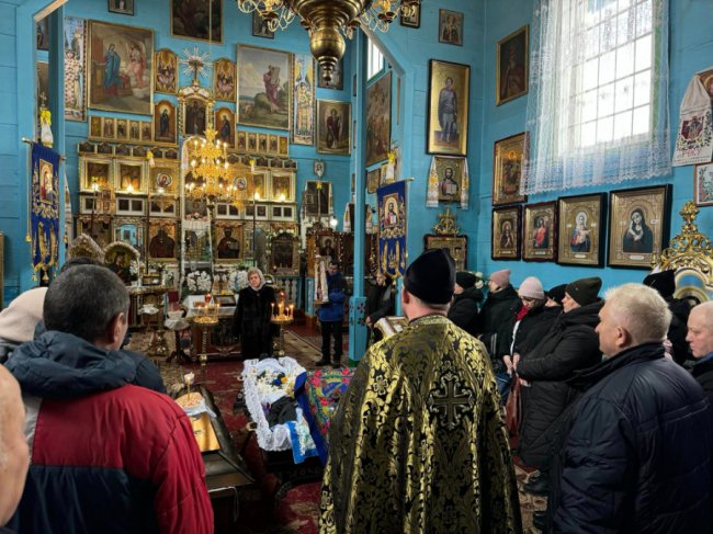 Волиняни провели в останню путь Героя Віктора Каліновського