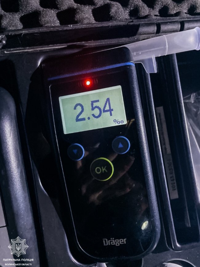 П’яний водій скоїв аварію у селі під Луцьком