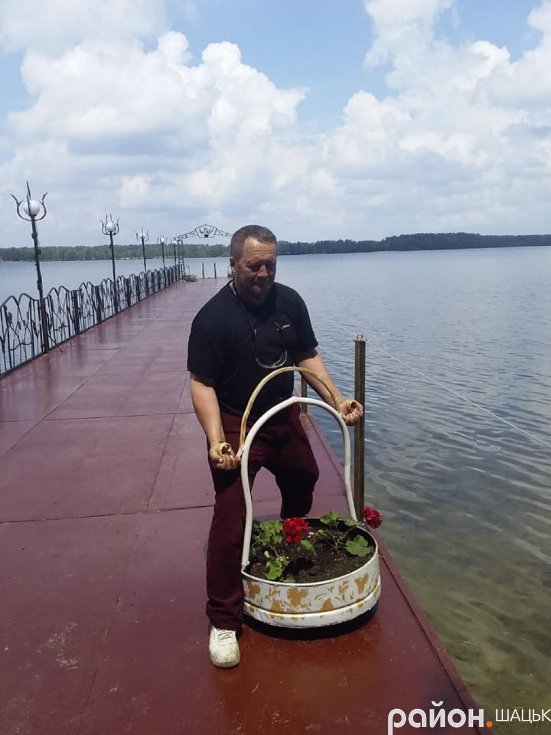 На Шацьких озерах з'явився «Місток закоханих». ФОТО