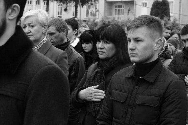 Луцьк попрощався із загиблим у війні з Росією військовослужбовцем Сергієм Пянтковським