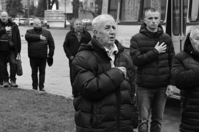 Луцьк попрощався із загиблим у війні з Росією військовослужбовцем Сергієм Пянтковським