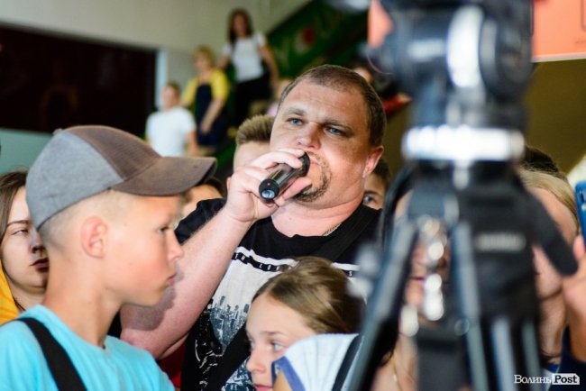 Лучан знайомили з новими гравцями «Волині». ФОТО