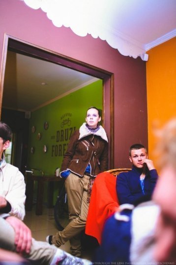 «Велопосиденьки» в луцькій кав'ярні. ФОТО