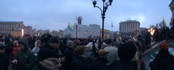 Учасники Віче на Майдані  в Києві висунули свої вимоги до влади.ФОТО