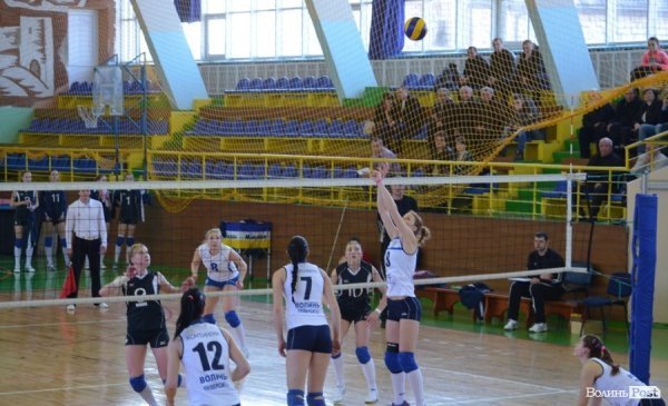Луцькі волейболістки перемогли в останньому домашньому турі. ФОТО