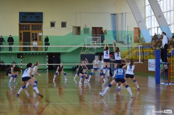 Луцькі волейболістки перемогли в останньому домашньому турі. ФОТО