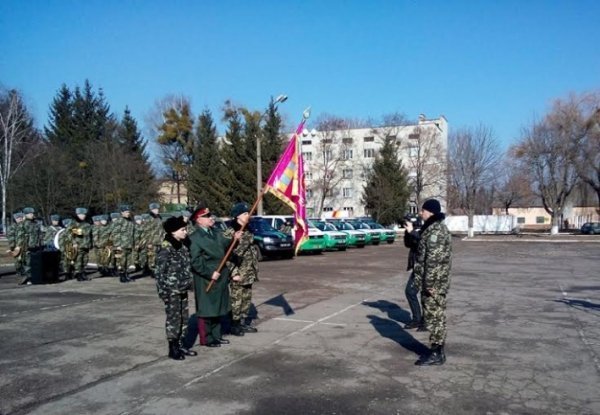 Луцьких прикордонників проводжали на Схід. ФОТО