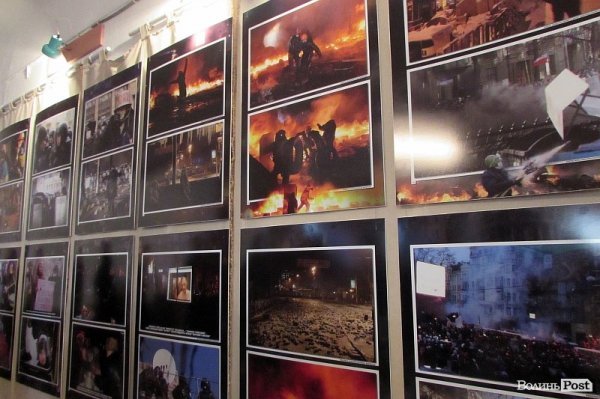 У Володимирі-Волинському - фотовиставка про Євромайдан. ФОТО