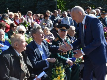 У Луцьку відзначили День перемоги над нацизмом. ФОТО