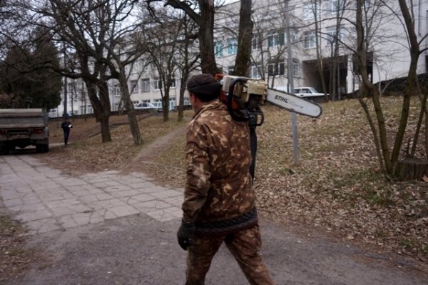 У Луцьку прибирають узбережжя Сапалаївки. ФОТО 