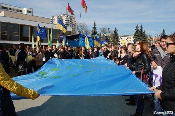 У Луцьку – студентське «євровіче». ФОТО