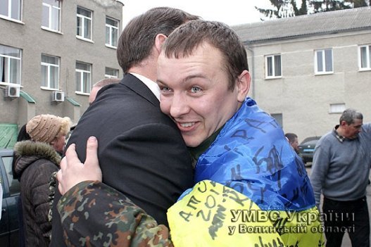 Волинські правоохоронці без втрат повернулись із зони АТО. ФОТО