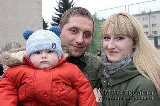 Волинські правоохоронці без втрат повернулись із зони АТО. ФОТО