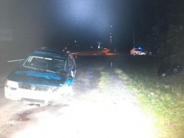 На Волині вночі влупилися дві іномарки: пасажирка – у реанімації. ФОТО