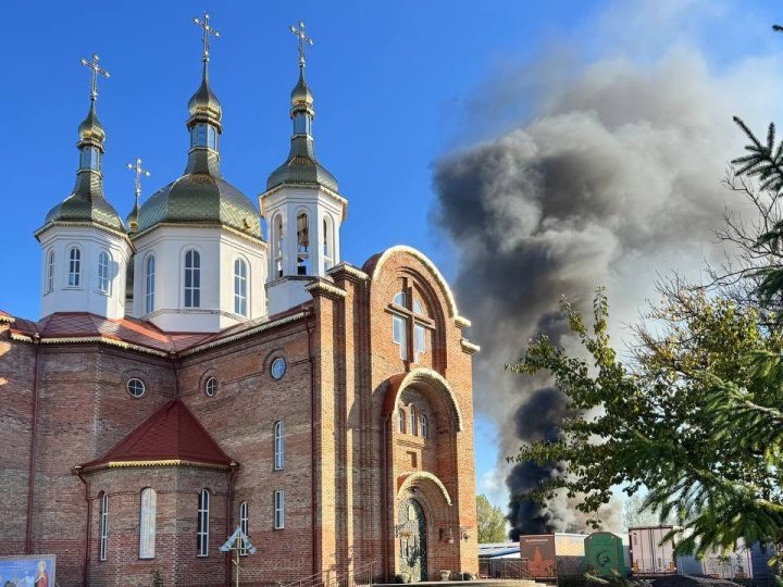 Росія під час дронової атаки пошкодила храм у Ковелі. ФОТО