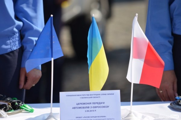 Волинській поліції передали 38 автомобілів з ЄС. ФОТО 