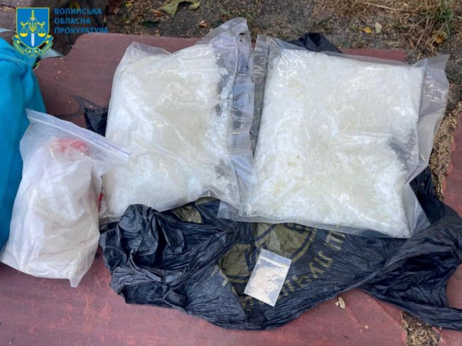 Майже чотири кіло PVP: на Волині за торгівлю наркотиками судитимуть організовану групу