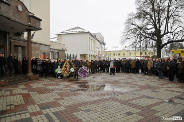У Луцьку провели в останню путь Антона Кривицького