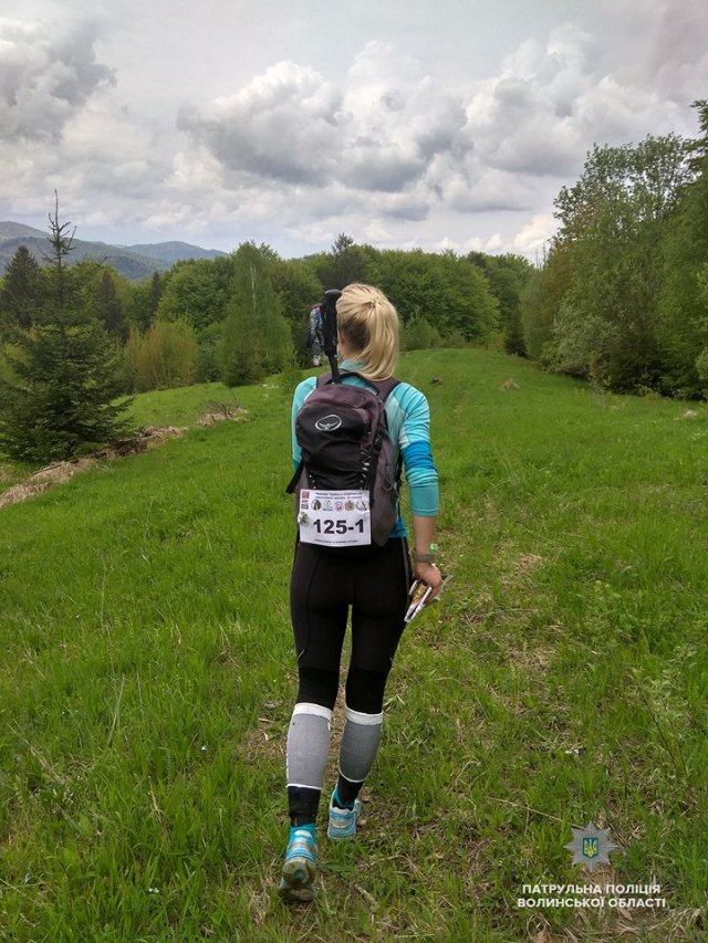 76 кілометрів за 17 годин: волинська патрульна взяла «бронзу» на чемпіонаті України з рогейну