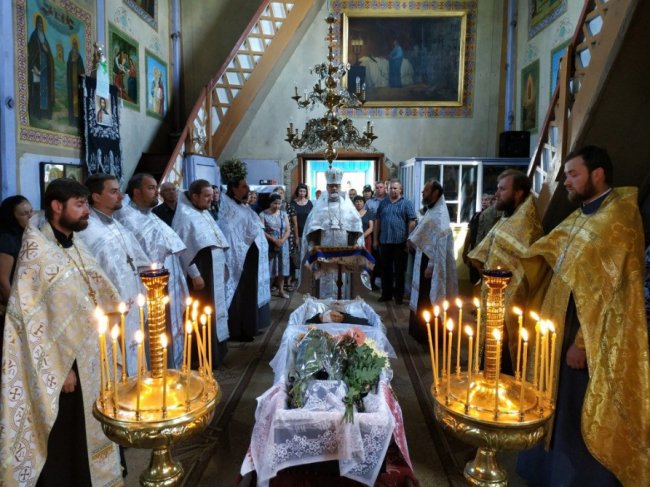 На Волині поховали атовця, який помер від розриву тромбу