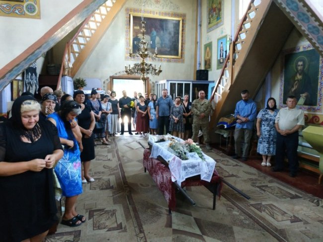 На Волині поховали атовця, який помер від розриву тромбу