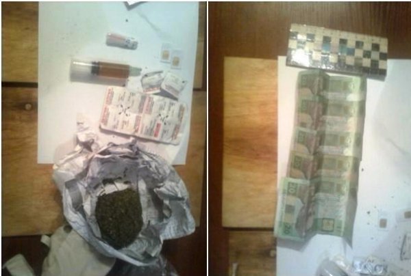 На територію Маневицької виправної колонії перекидають пакунки з наркотиками. ФОТО