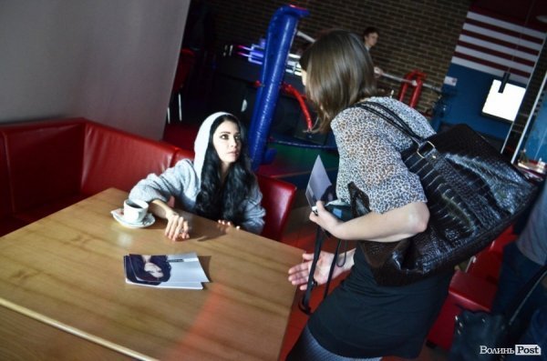 Співачка Lama розповіла про концерт у Луцьку і поділилася думками про Майдан. ФОТО