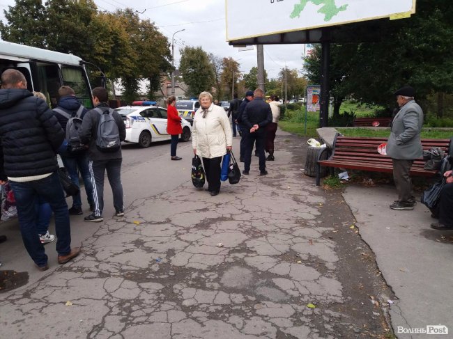 У Луцьку - фальшива тривога через підозрілий предмет. ФОТО