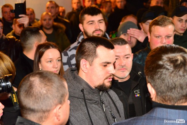 «Волинь – це не кар'єрна сходинка»: з якими претензіями атовці прийшли до Погуляйка. ФОТО