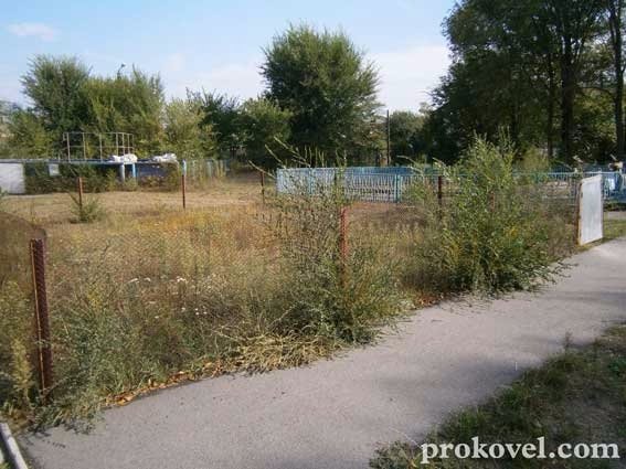 У Ковелі містечко розваг для дітей - у бур'янах. ФОТО